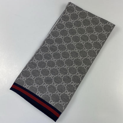【中古】GUCCI | グッチ GG柄 マフラー 325806 3G206 国内正規品