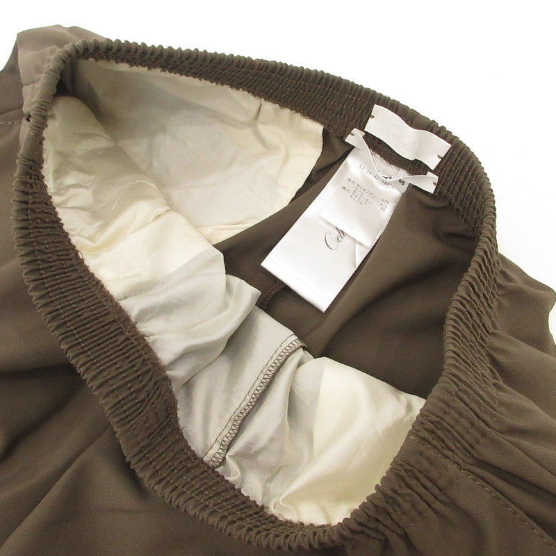 【中古】CELLAR DOOR | セラードアー ALFRED イージーパンツ パンツ 62-04-42-04010 カーキ サイズ：46