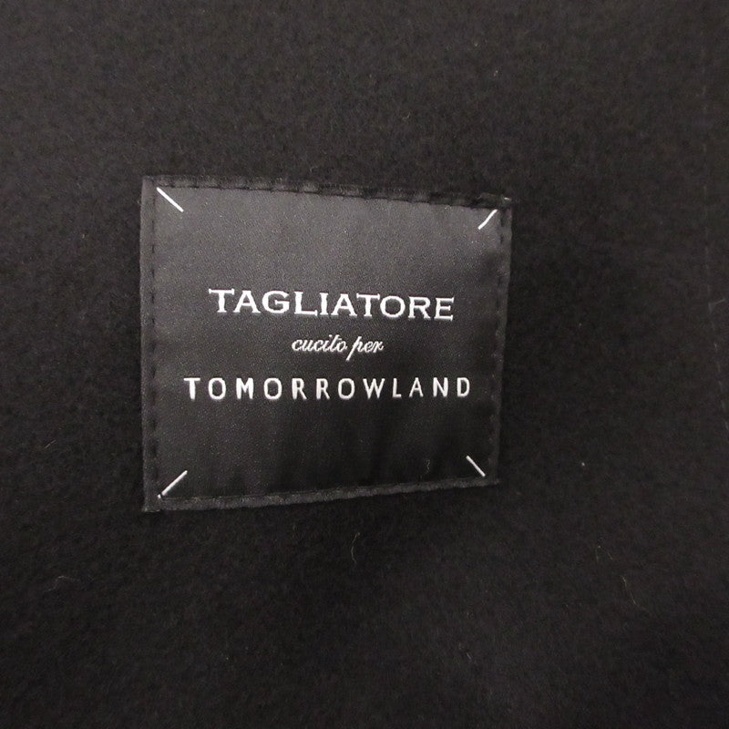 【中古】TOMORROWLAND | トゥモローランド ダブルブレステッドラップコート その他アウター 61-09-45-09002 ブラック サイズ：48