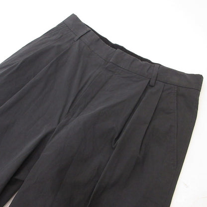 【中古】DRIES VAN NOTEN | ドリスヴァンノッテン コットン2タックスラックス その他ボトムス グレー サイズ：46