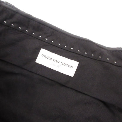 【中古】DRIES VAN NOTEN | ドリスヴァンノッテン コットン2タックスラックス その他ボトムス グレー サイズ：46