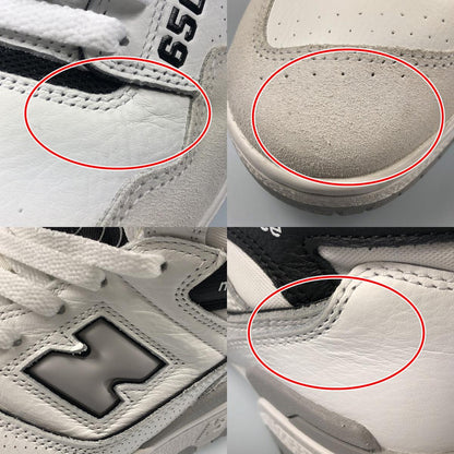 【中古】NEW BALANCE | ニューバランス スニーカー BB650RWH ホワイト 29cm