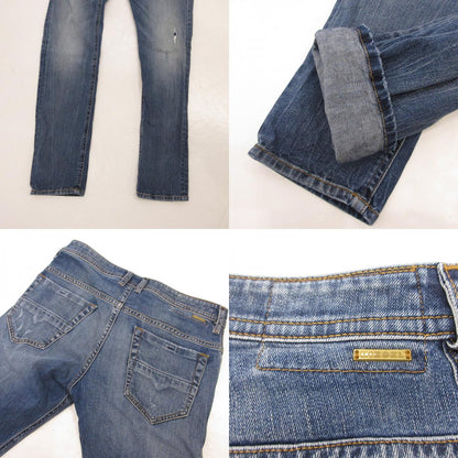 【中古】DIESEL | ディーゼル THOMMER デニムパンツ 069DZ ダメージ加工 ブルー