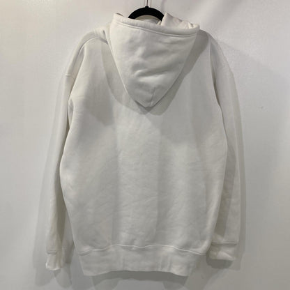 【中古】ACANTHUS | アカンサス Script Logo Hooded Sweatshirts パーカー MA2432 ホワイト サイズ：XL