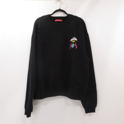 【中古】 LOGO CREWNECK スウェット MTFW23SW02360372 ブラック サイズ：M