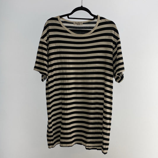 【中古】Yohji Yamamoto POUR HOMME | ヨウジヤマモトプールオム BORDER STAFF TEE カットソー HW-T14-270 サイズ：3