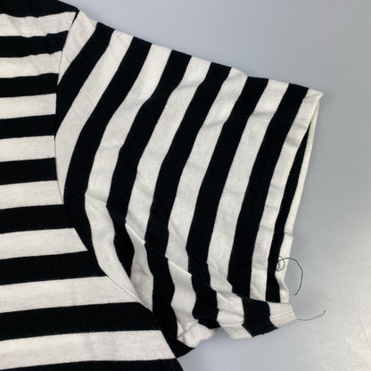 【中古】Yohji Yamamoto POUR HOMME | ヨウジヤマモトプールオム BORDER STAFF TEE カットソー HW-T14-270 サイズ：3