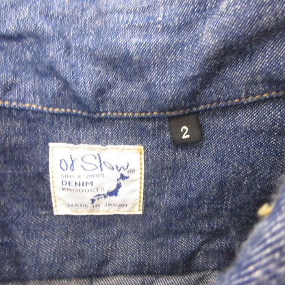 【中古】orSlow | オアスロウ BUTTON DOWN SHIRT その他トップス ネイビー サイズ：2