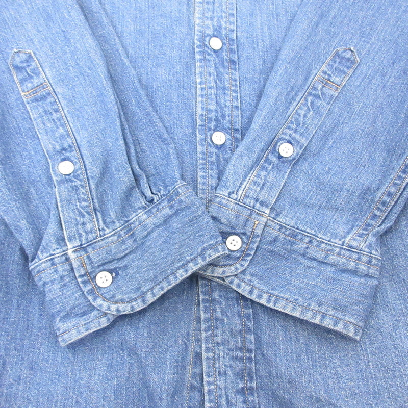 【中古】orSlow | オアスロウ BUTTON DOWN SHIRT その他トップス ブルー サイズ：2