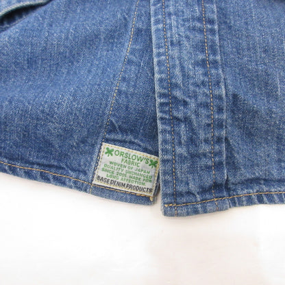 【中古】orSlow | オアスロウ BUTTON DOWN SHIRT その他トップス ブルー サイズ：2