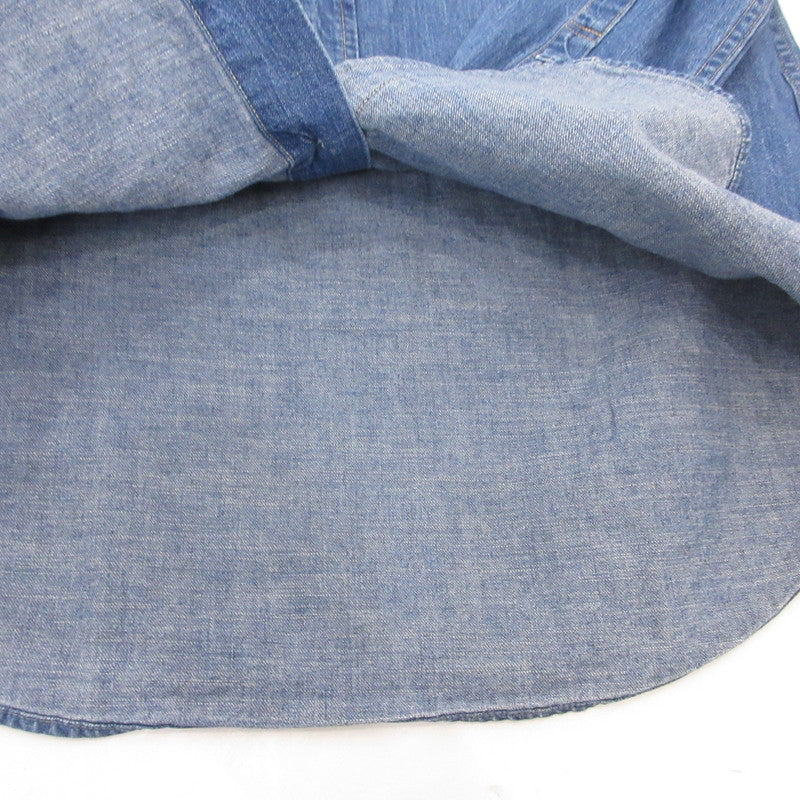 【中古】orSlow | オアスロウ BUTTON DOWN SHIRT その他トップス ブルー サイズ：2