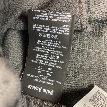 【中古】Palm Angels | パームエンジェルス Bermuda In Felpa ショートパンツ PMCI010S24FLE003 国内正規品 グレー サイズ：XS
