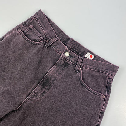 【中古】EDWIN | エドウィン WIDE TAPERD デニムパンツ K80230 パープル サイズ：S