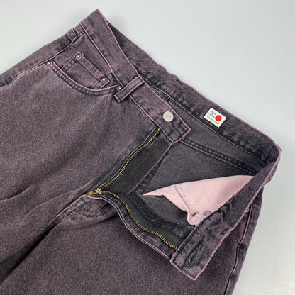 【中古】EDWIN | エドウィン WIDE TAPERD デニムパンツ K80230 パープル サイズ：S