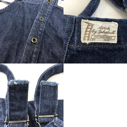 【中古】JOHN BULL | ジョンブル チューブデニムサロペット オーバーオール V1012 ブルー サイズ：1