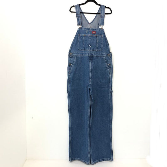 【中古】Dickies | ディッキーズ STONEWASHED INDIGO BIB OVERALL オーバーオール 8396SNB W:34 ブルー