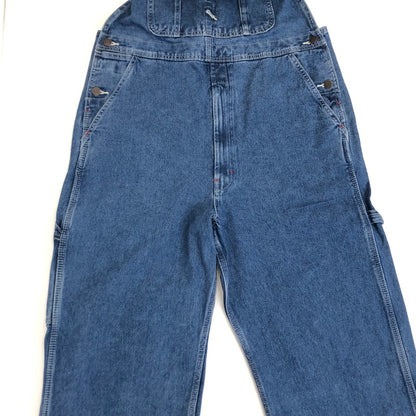 【中古】Dickies | ディッキーズ STONEWASHED INDIGO BIB OVERALL オーバーオール 8396SNB W:34 ブルー