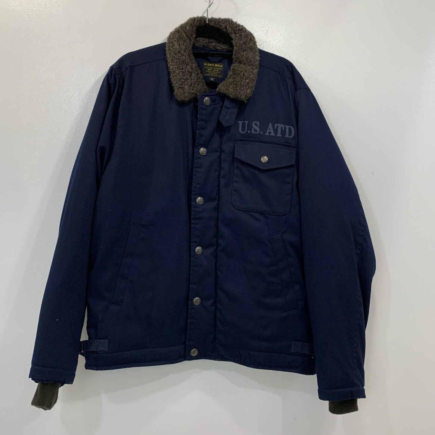 AT DIRTY | A2 DECK DOWN JACKET 2019 A/W Navy Size: M
