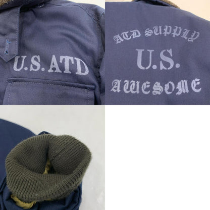 AT DIRTY | A2 DECK DOWN JACKET 2019 A/W Navy Size: M