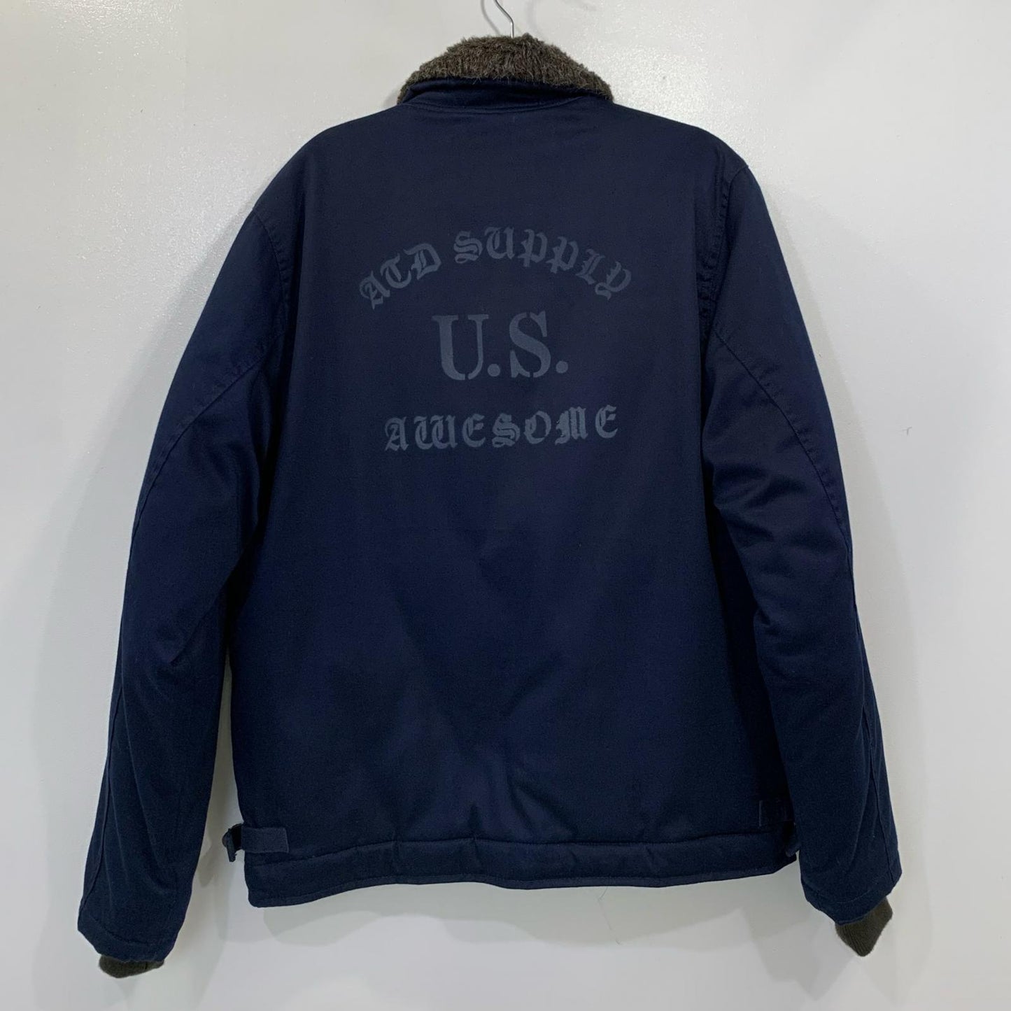 AT DIRTY | A2 DECK DOWN JACKET 2019 A/W Navy Size: M