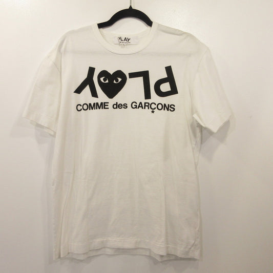 PLAY COMME des GARCONS | プレイコムデギャルソン 半袖Ｔシャツ AZ-T068 ホワイト サイズ：XL