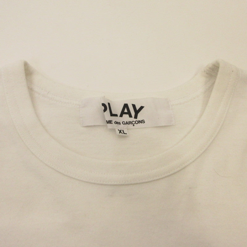PLAY COMME des GARCONS | PLAY COMME des GARCONS Short Sleeve T-Shirt AZ-T068 White Size: XL