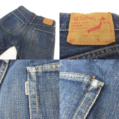 orSlow | オアスロウ 105 Original Standard Denim デニムパンツ 白タブ/セルビッジ ブルー サイズ：1