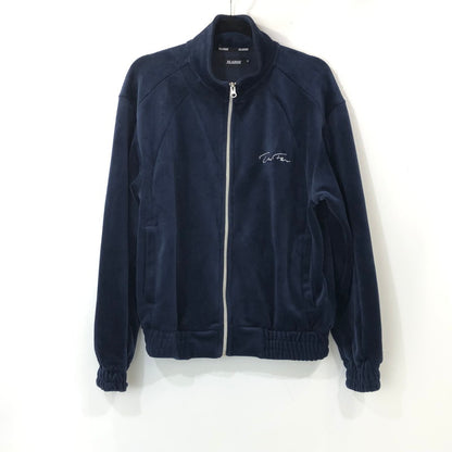 【中古】X-LARGE | エクストララージ VELOR TRACK JACKET/PANTS セットアップ 101233021018/101233031030 ネイビー サイズ：M