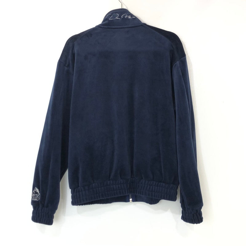 【中古】X-LARGE | エクストララージ VELOR TRACK JACKET/PANTS セットアップ 101233021018/101233031030 ネイビー サイズ：M