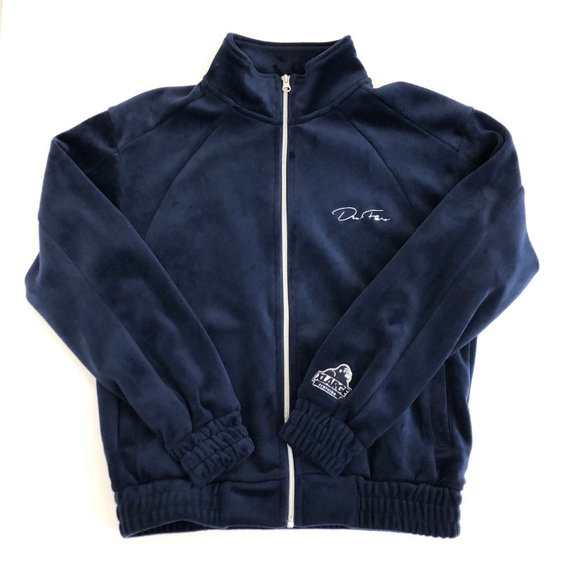 【中古】X-LARGE | エクストララージ VELOR TRACK JACKET/PANTS セットアップ 101233021018/101233031030 ネイビー サイズ：M