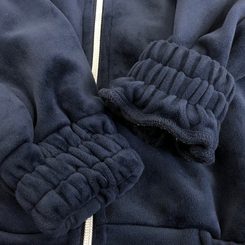【中古】X-LARGE | エクストララージ VELOR TRACK JACKET/PANTS セットアップ 101233021018/101233031030 ネイビー サイズ：M