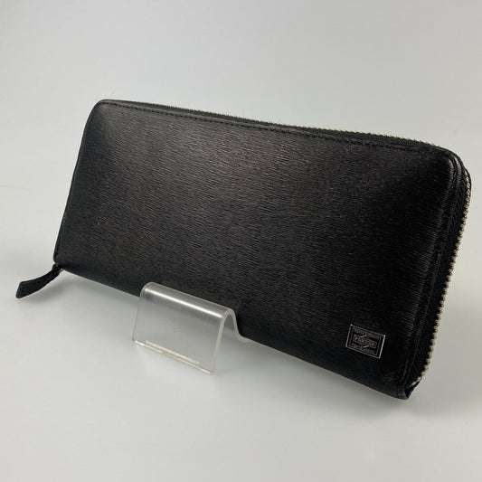 【中古】PORTER | ポーター CURRENT 長財布 052-02214 ブラック
