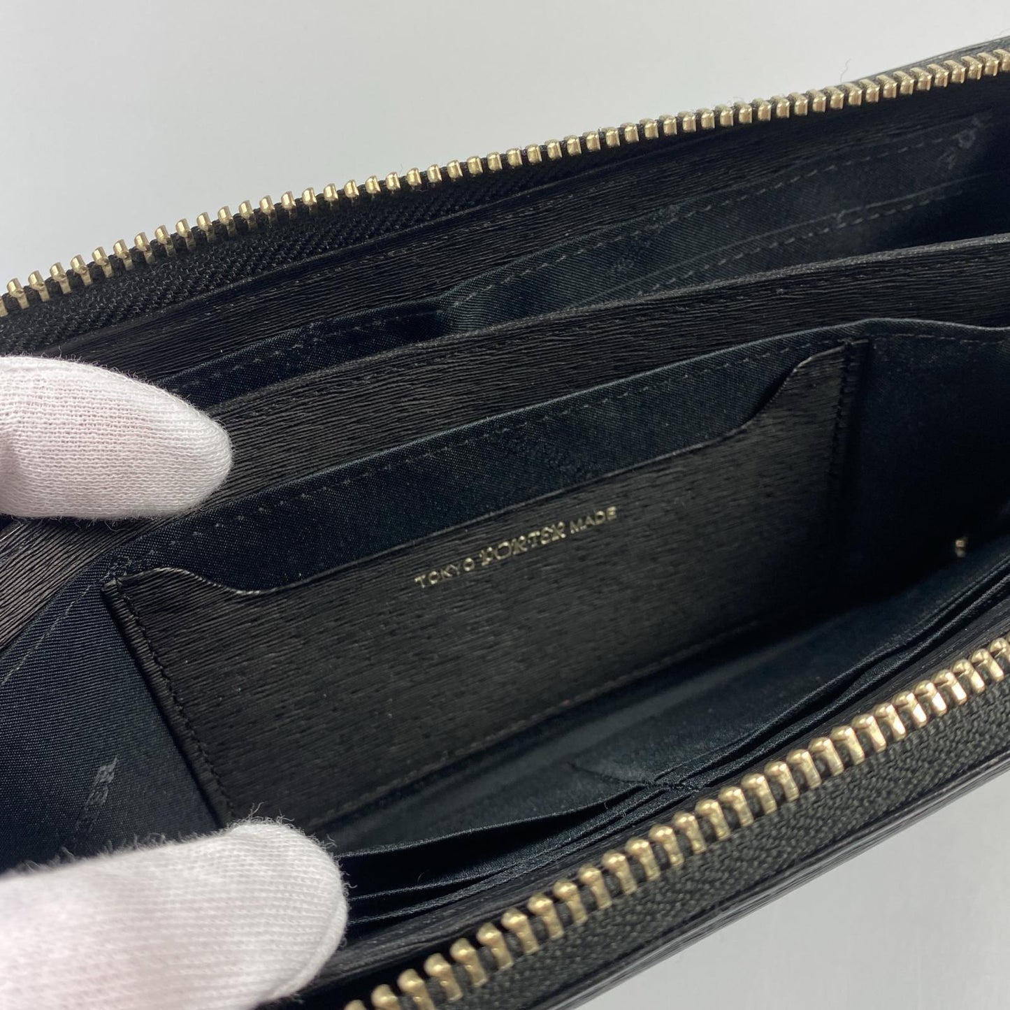 【中古】PORTER | ポーター CURRENT 長財布 052-02214 ブラック