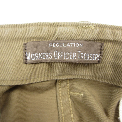 【中古】WORKERS | ワーカーズ Officer Trousers Regular Fit Type2 パンツ ベージュ サイズ：34