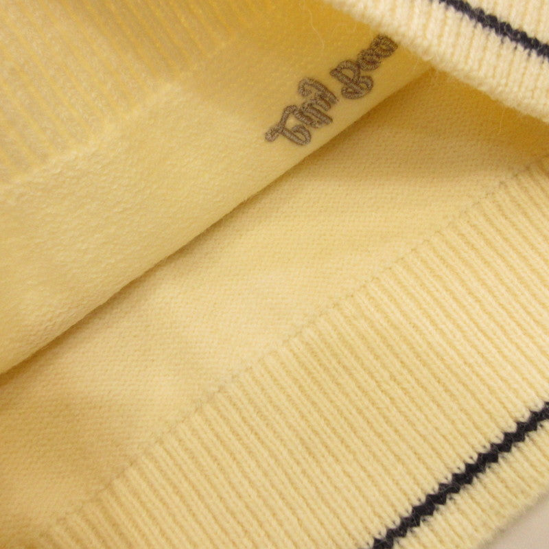 【中古】Lily Brown | リリーブラウン リボンニットプルオーバー セーター LWNT244127 ｻｲｽﾞ:F ベージュ