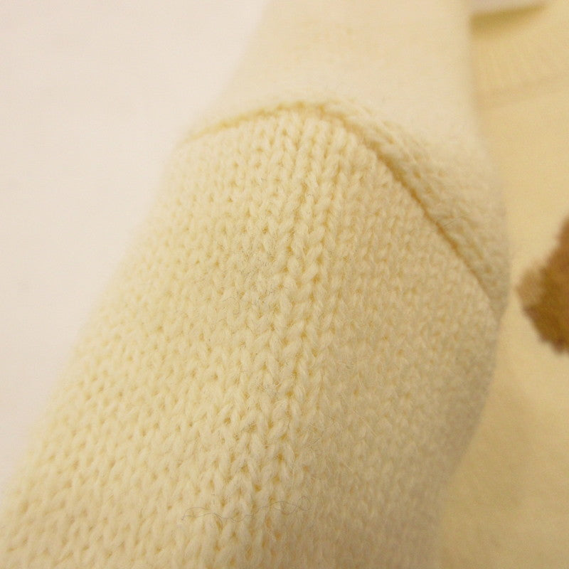 【中古】Lily Brown | リリーブラウン リボンニットプルオーバー セーター LWNT244127 ｻｲｽﾞ:F ベージュ