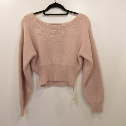 【中古】snidel | スナイデル パールニットプルオーバー セーター SWNT245200 ｻｲｽﾞ:F ピンク