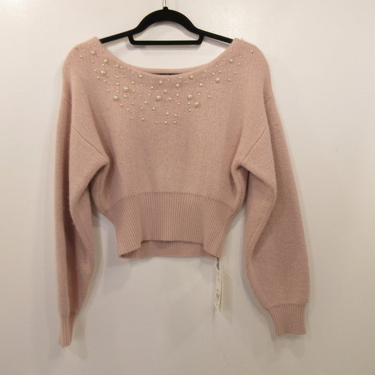 【中古】snidel | スナイデル パールニットプルオーバー セーター SWNT245200 ｻｲｽﾞ:F ピンク