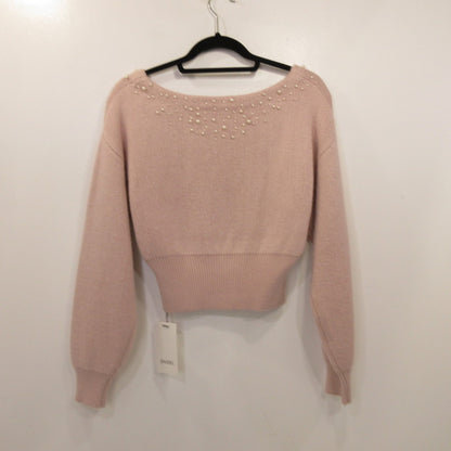 【中古】snidel | スナイデル パールニットプルオーバー セーター SWNT245200 ｻｲｽﾞ:F ピンク