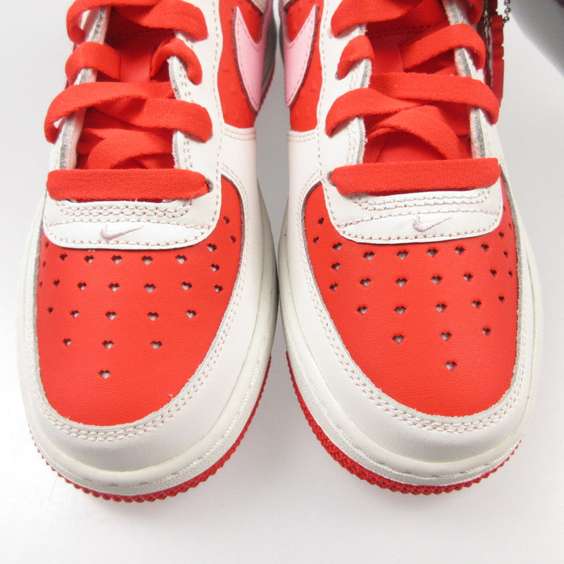【中古】NIKE | ナイキ AIR FORCE 1 BG スニーカー HV5165-121 レッド 23.5cm
