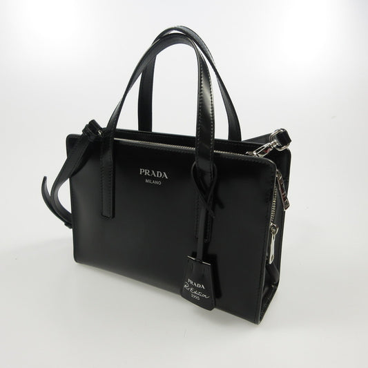 【中古】PRADA | プラダ Re-Edition 1995 その他バッグ 1BA357 ブラッシュドレザー