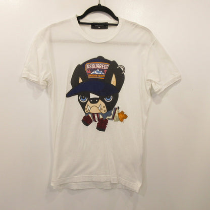 DSQUARED2 | Dsquared2 Short Sleeve T-Shirt S71GD0848 Domestic Authentic White Size: XS