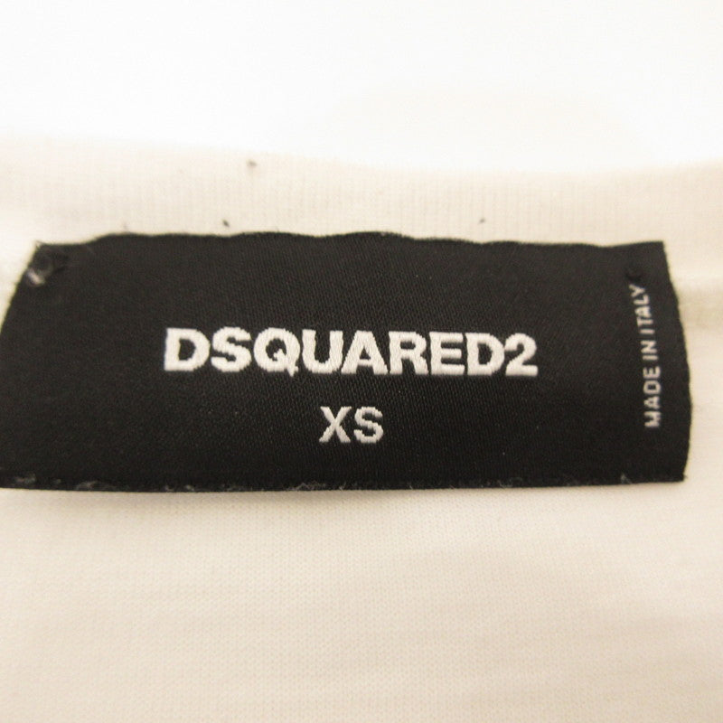 DSQUARED2 | Dsquared2 Short Sleeve T-Shirt S71GD0848 Domestic Authentic White Size: XS