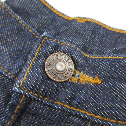 【中古】DRIES VAN NOTEN | ドリスヴァンノッテン PINE 1551 M.W.PANTS デニムパンツ 020927-1551-507 国内正規品 ネイビー
