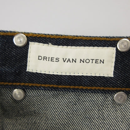 【中古】DRIES VAN NOTEN | ドリスヴァンノッテン PINE 1551 M.W.PANTS デニムパンツ 020927-1551-507 国内正規品 ネイビー