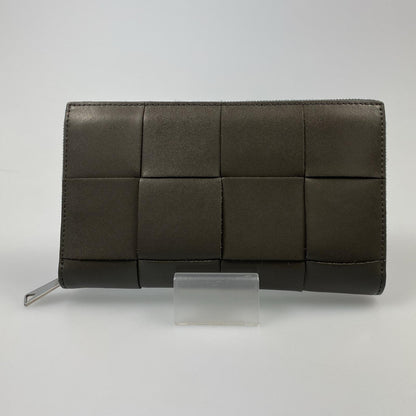 【中古】BOTTEGA VENETA | ボッテガヴェネタ カセットジップアラウンドウォレット 長財布 814649