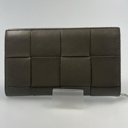 【中古】BOTTEGA VENETA | ボッテガヴェネタ カセットジップアラウンドウォレット 長財布 814649