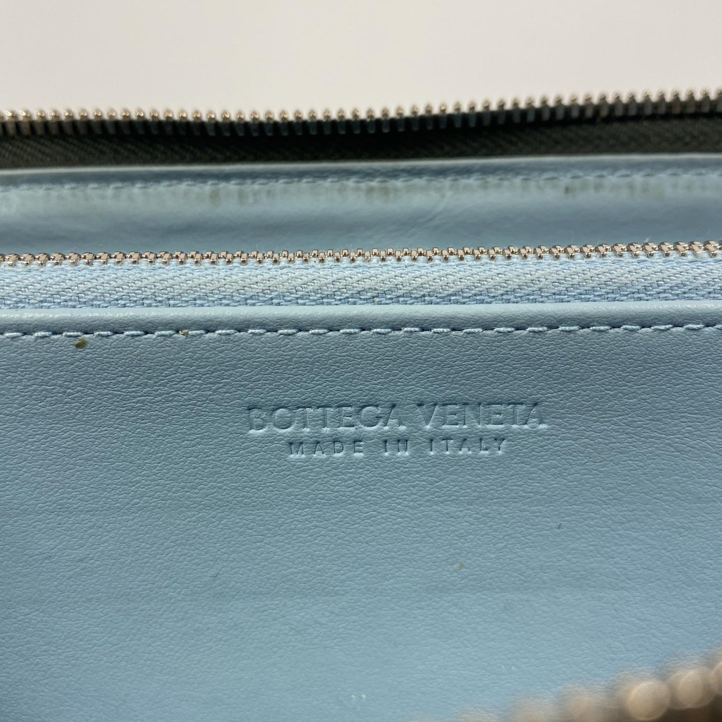【中古】BOTTEGA VENETA | ボッテガヴェネタ カセットジップアラウンドウォレット 長財布 814649