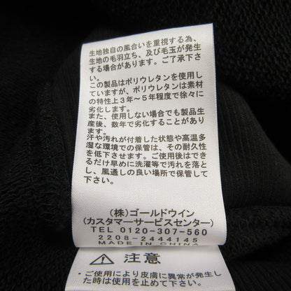 【中古】THE NORTH FACE | ザ・ノースフェイス HEATHER LOGO CREW SWEAT スウェット NT12334 ブラック サイズ：L