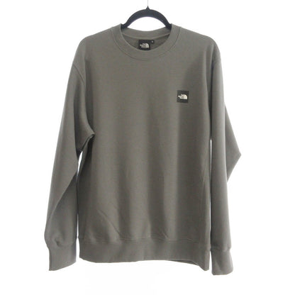 【中古】THE NORTH FACE | ザ・ノースフェイス HEATHER LOGO CREW SWEAT スウェット NT12334 チャコールグレー サイズ：L
